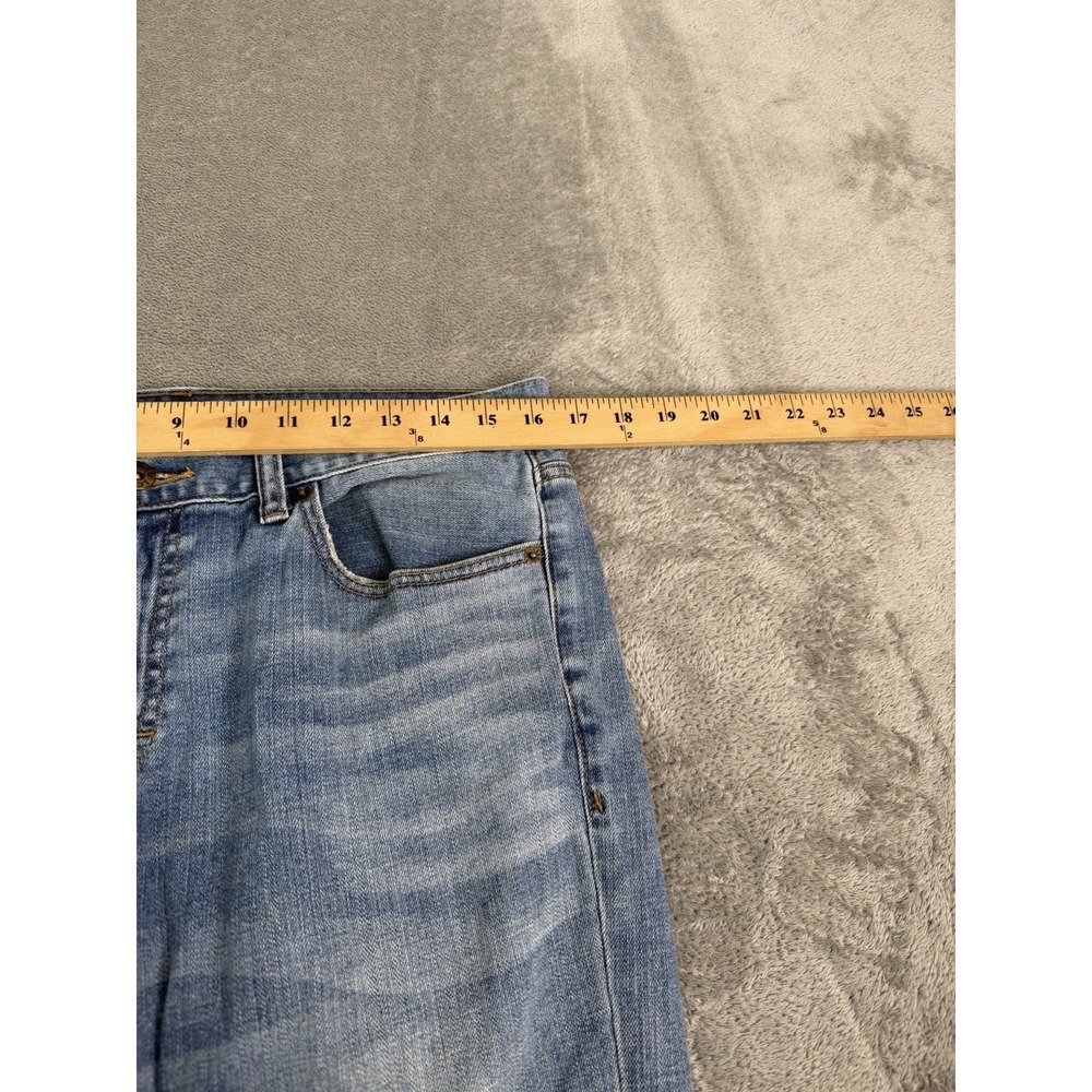 J. Crew Driggs Slim Straight Jeans Men's Size 32X30 Blue - Picture 10 of 13